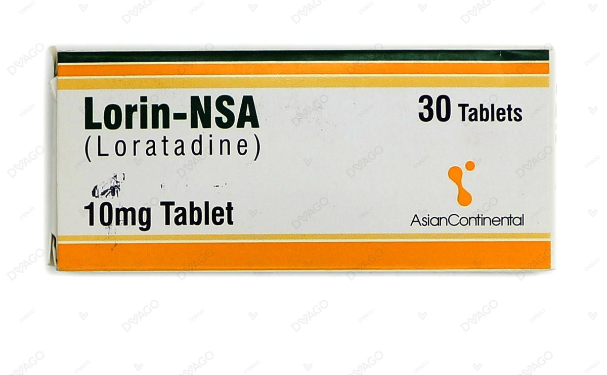 Lorin-Nsa Tablets 10mg (1 Strip = 10 Tablets)