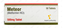 Meteor Tablets 500mg (1 Strip = 10 Tablets)
