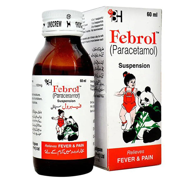 Febrol 60ml Suspension 120mg/5ml