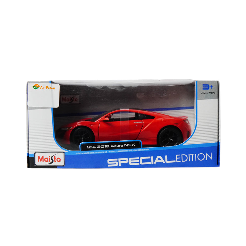 31234RD 124 2018 ACURA NSX RED Default Title - MamasJan Toys