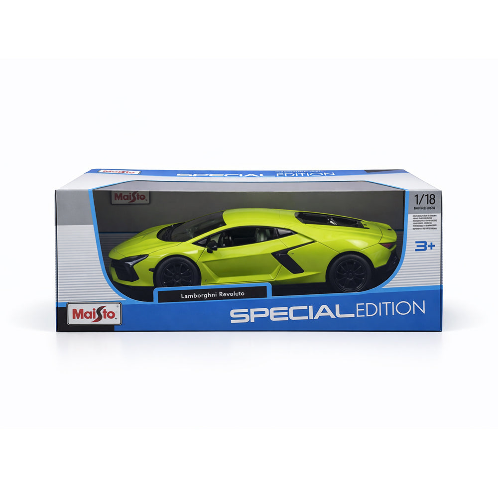 31463GN MAISTO LAMBORGHINI REVUELTO HYBRID CAR GREEN A.I Default Title - MamasJan Toys