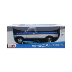 31462 MAISTO DIE CAST FORD F150 PICK-UP 1979 BLUE CAR Default Title - MamasJan Toys