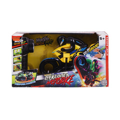 82767YL MAISTO RC CYKLONE MOTOBILE YELLOW Default Title - MamasJan Toys