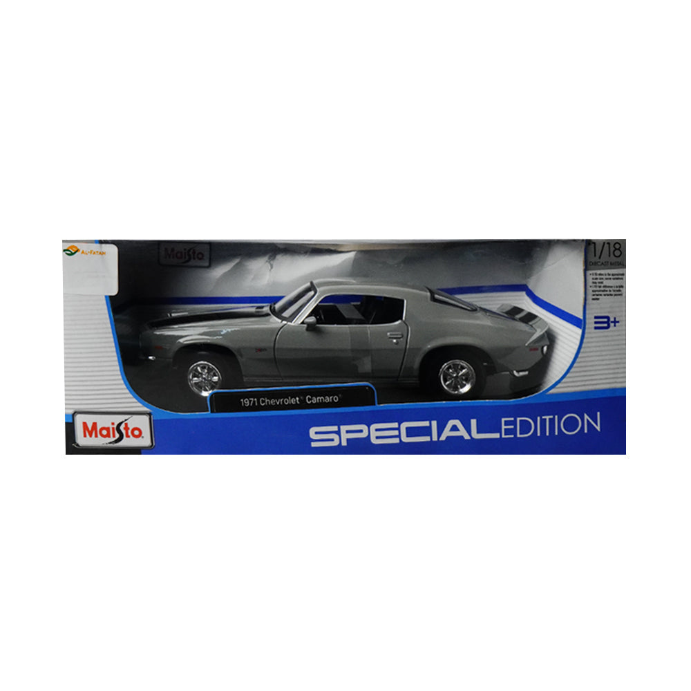31131 GY 1971 CHEVROLET CAMARO GREY Default Title - MamasJan Toys