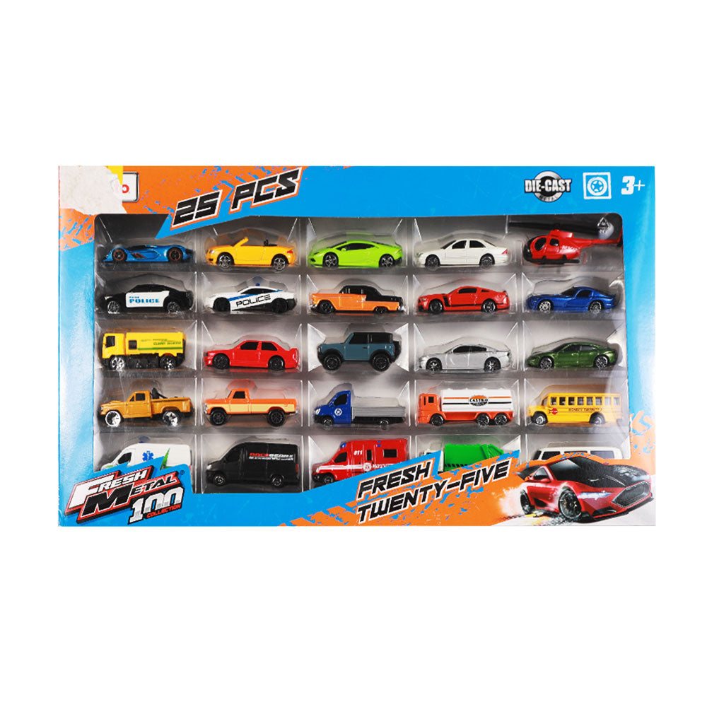 12005 CARS SET MAISTO 25 PCS Default Title - MamasJan Toys