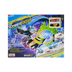 12494 MAISTO CYBER DUAL RACE CHALLENGE TRACK SET A.I Default Title - MamasJan Toys