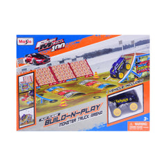 12530 MAISTO BUILD-N-PLAY MONSTER DIRT TRACK A.I Default Title - MamasJan Toys