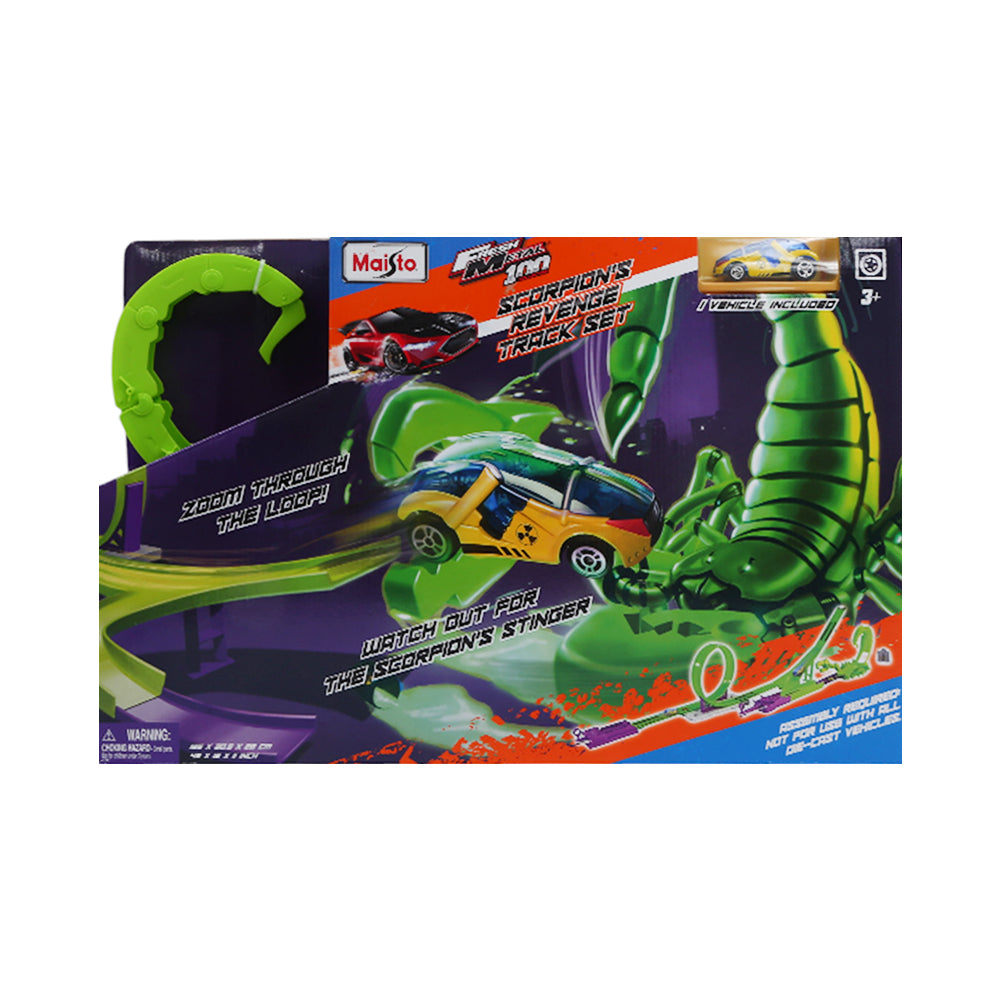 12554 FM FM100 SCORPIONS REVENGE TRACK SET A.I Default Title - MamasJan Toys