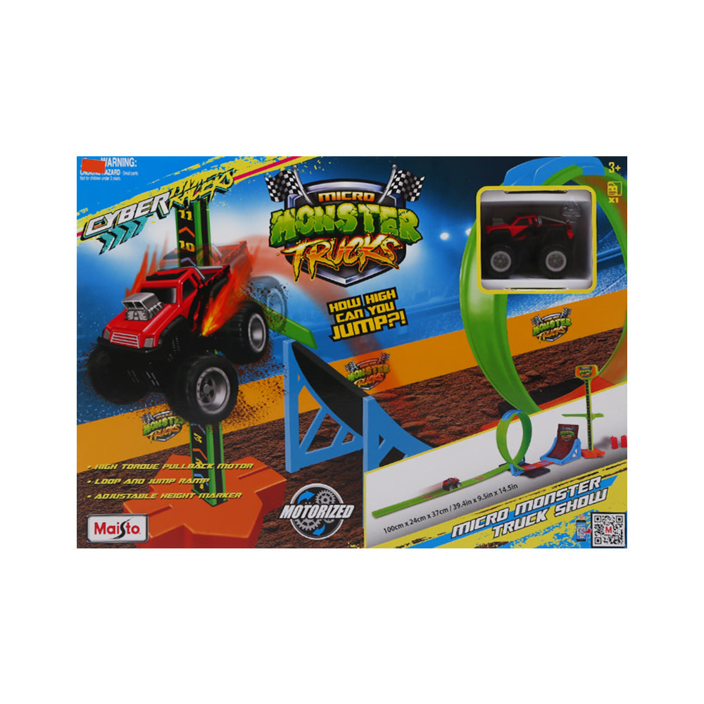 12557 MAISTO CYBER RACERS MICRO MONSTER TRACK A.I Default Title - MamasJan Toys