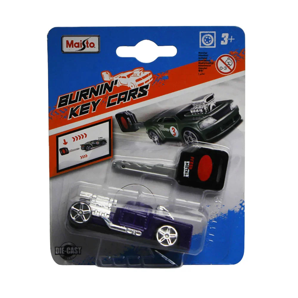 15101 MAISTO BURNIN KEY CARS PC Default Title - MamasJan Toys