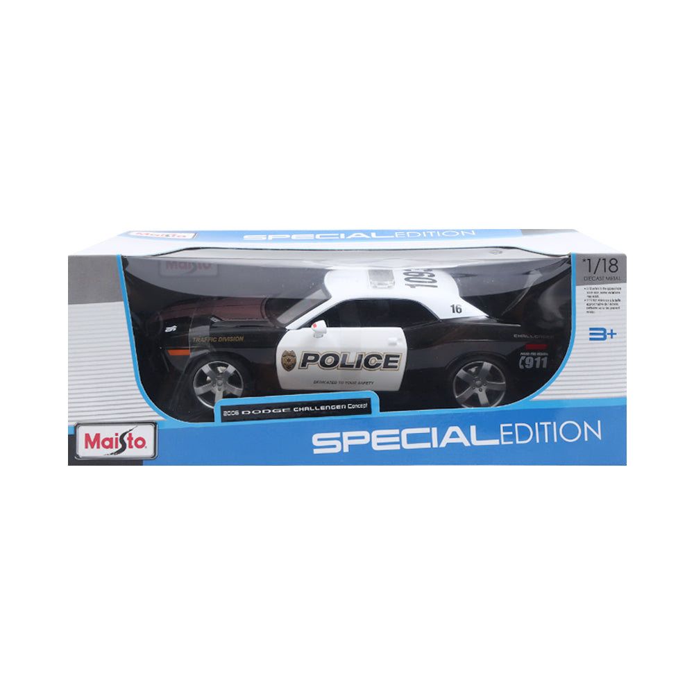 31365 MAISTO 2006 DODGE CHALLENGER POLICE CAR A.I Default Title - MamasJan Toys