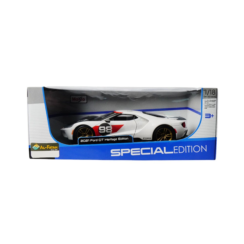 31390 MAISTO DIECAST METAL FORD GT HERITAGE (3+ YEAR) A.I Default Title - MamasJan Toys
