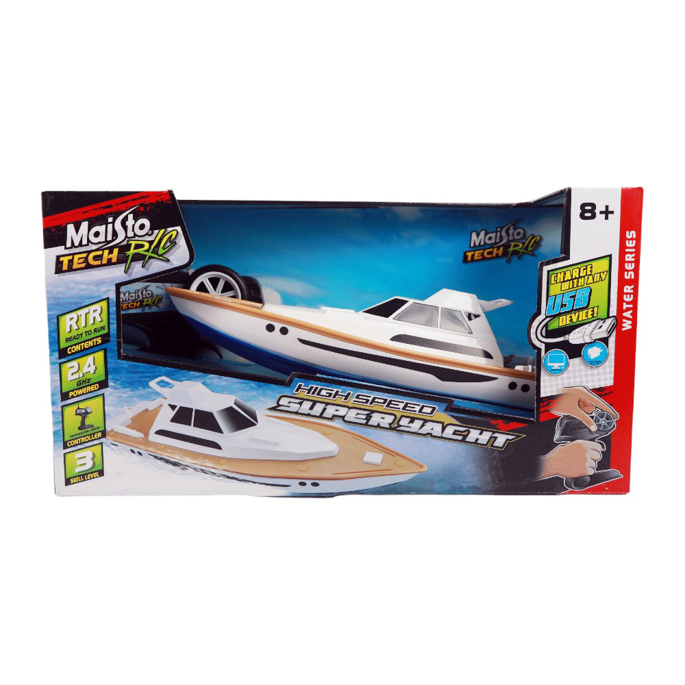 MAISTO RC HIGH SPEED SUPER BOAT 82197 Default Title - MamasJan Toys