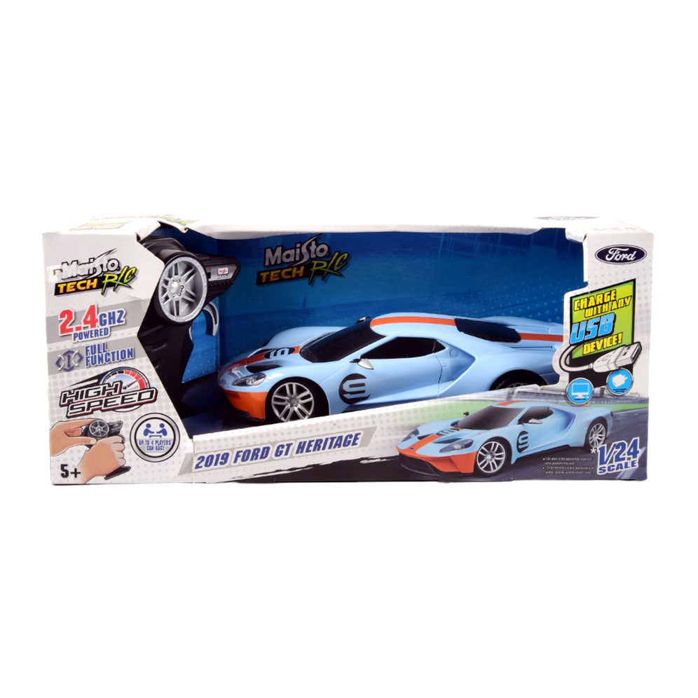82335 124 RC FORD GT BLUE Default Title - MamasJan Toys