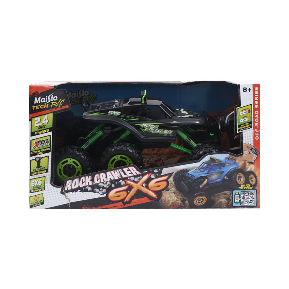82745 MAISTO RC ROCK CRAWLER 6X6 CAR Default Title - MamasJan Toys