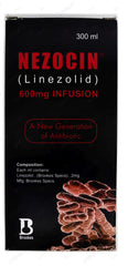 Nezocin Iv Injection 600mg 300ml (1 Box = 1 Injection)