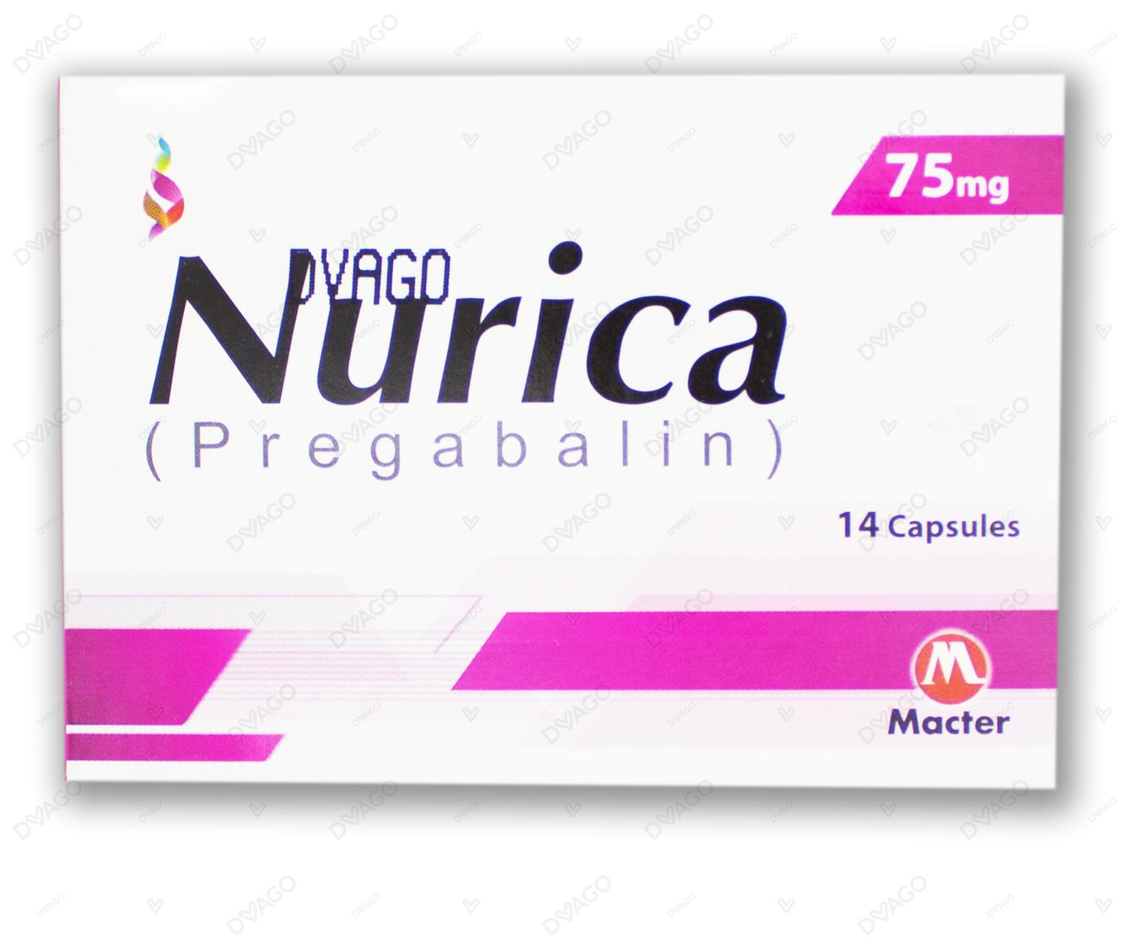 Nurica Capsule 75mg (1 Box = 2 Strips) (1 Strip = 7 Capsules)