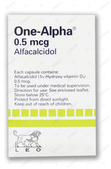 One-Alpha Capsules 0.5 mcg (1 Strip = 10 Capsules)