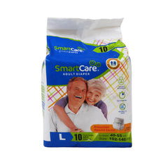 SMART CARE ADULT DIAPER LARGE 10 PCS Default Title - MamasJan Non Grocery