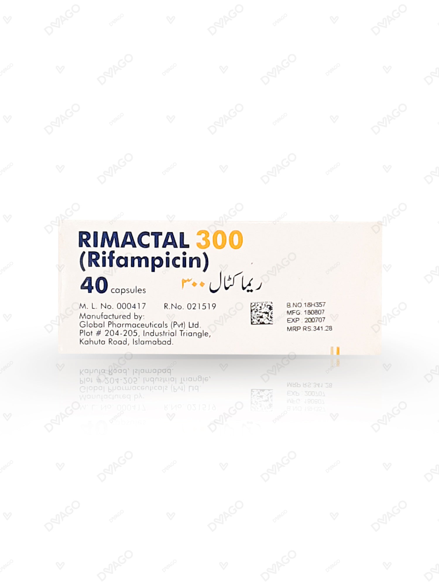 Rimactal 300 Capsules (1 Strip = 10 Capsules)