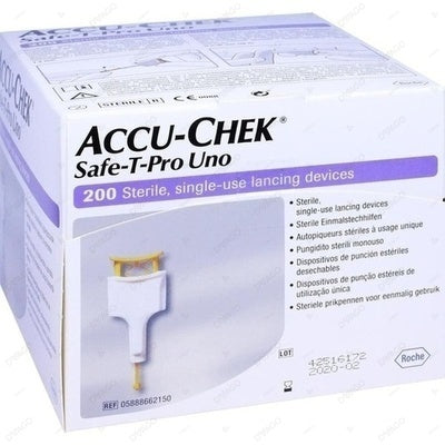 Accu-Chek Safe-T-Pro Uno Lancing Device