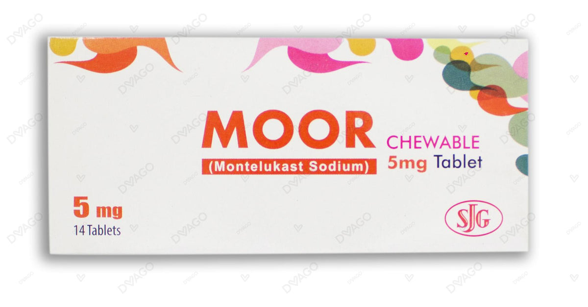 Moor Tablets 5mg (1 Strip = 7 Tablets)