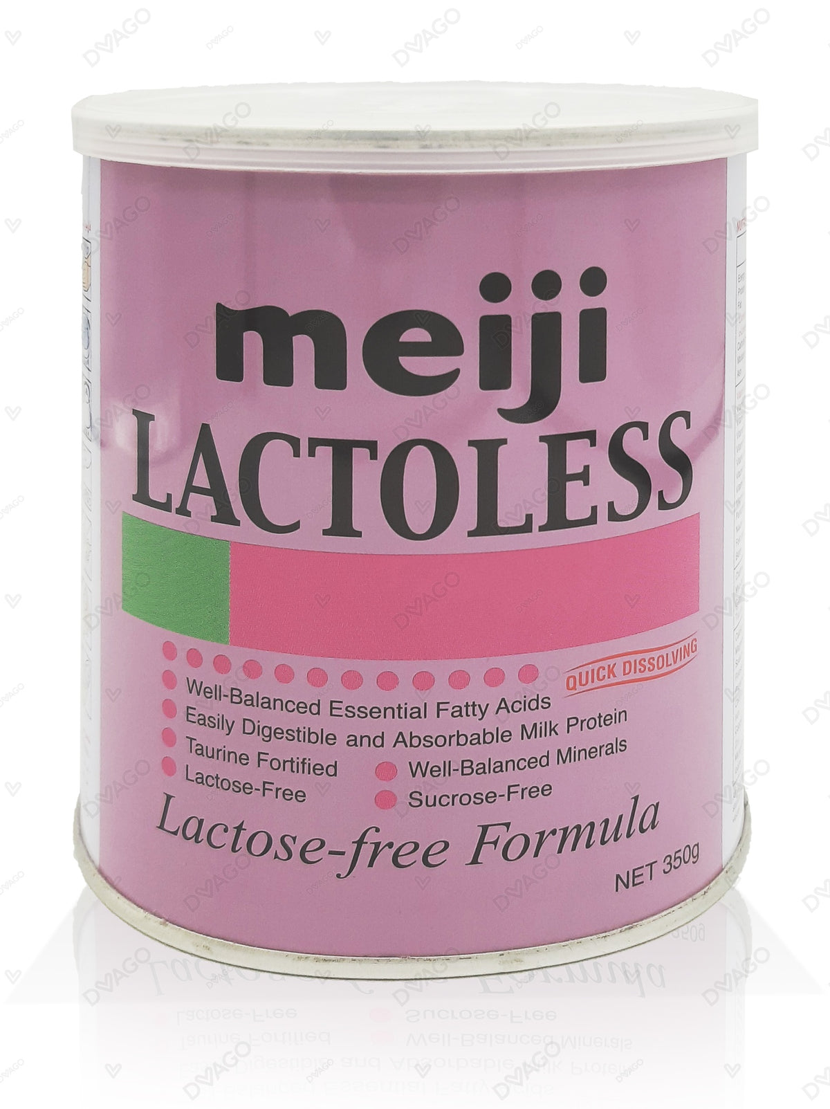 Meiji Lactoless Lactose Free Formula Milk Powder 350g