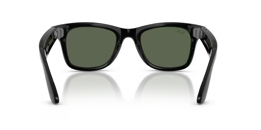 RAYBAN META SUNGLASS SHINE BLACK G15 GREEN GEN2 RW4012 Default Title - MamasJan Gift counter