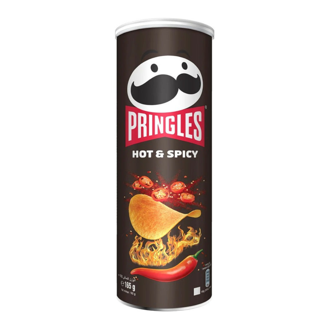 Pringles Chips Hot & Spicy Flavor 165g