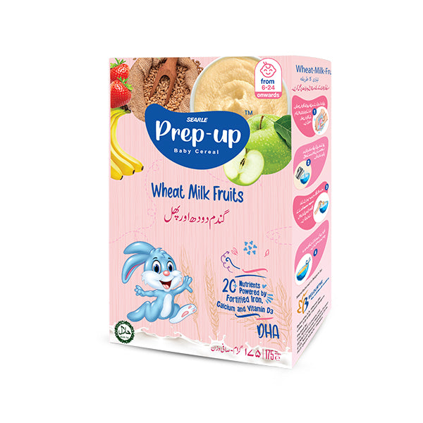 PREP UP WHEAT MILK FRUIT 175 GRAMS