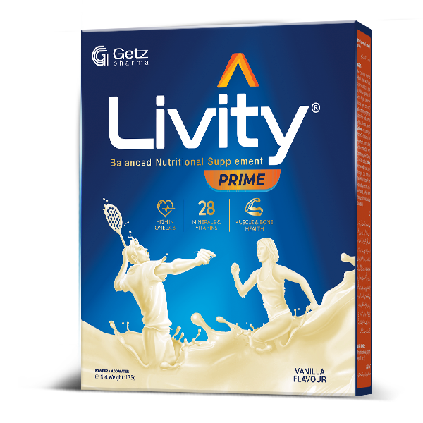 Livity Milk Powder Vanilla Soft Pack 175g