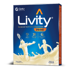 Livity Milk Powder Vanilla Soft Pack 175g
