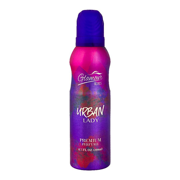 Glamour Urban Lady Premium Body Spray For Women 200ml