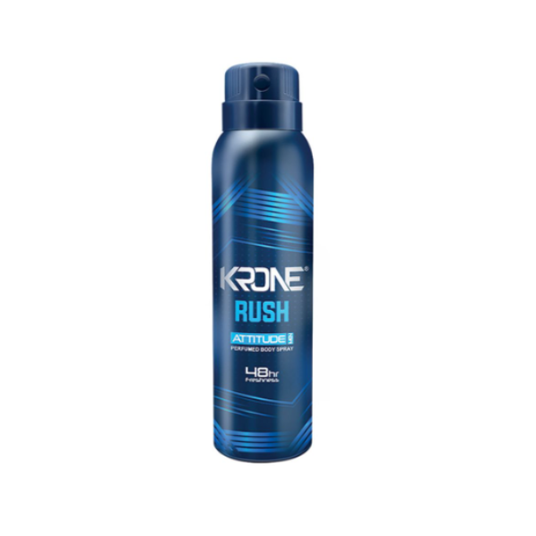 Krone Attitude Rush Body Spray For Men 150ml