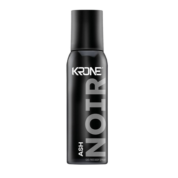 Krone Noir Ash Gas-Free Body Spray For Men 120ml