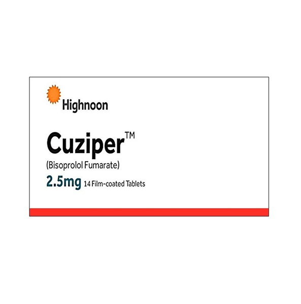 Cuziper Tablets 2.5mg (1 Box = 2 Strips) (1 Strip = 7 Tablets)