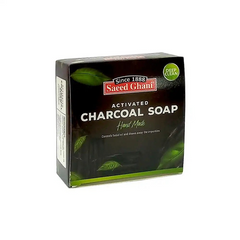 Saeed Ghani Charcoal Deep Cleansing Handmade Soap 90g