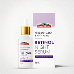 Saeed Ghani Retinol Skin Recharge & Anti-Aging Night Serum 30ml