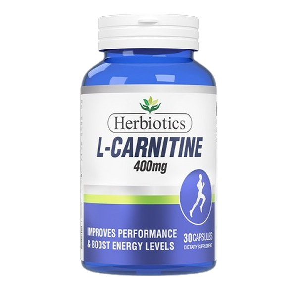 Herbiotics L-Carnitine Tablets 400mg (1 Bottle = 30 Tablets)