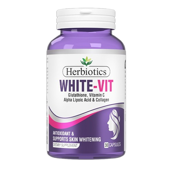 Herbiotics White-Vit Capsules (1 Bottle = 30 Capsules)
