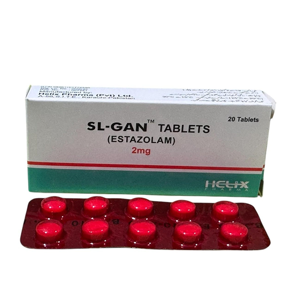 SL-Gan Tablets 2mg (1 Box = 2 Strips) (1 Strip = 10 Tablets)