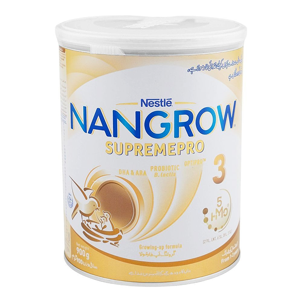 Nangrow 3 Supremepro Optipro Milk Powder 900g Tin
