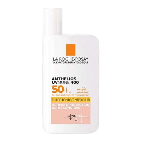La Roche Posay Anthelios Uvmune 400 Invisible Tinted Fluid SPF 50+ Sunscreen 50ml