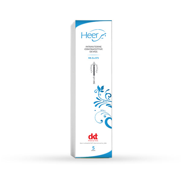 DKT Heer Sleek Intrauterine Contraceptive Device CU 375
