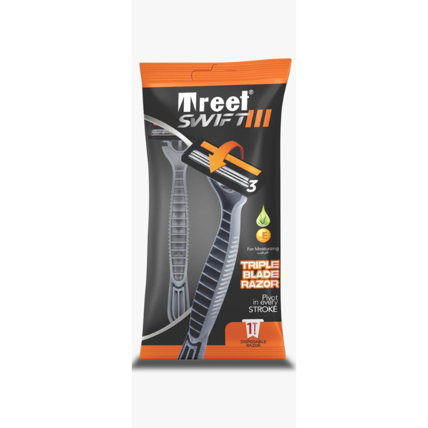 Treet Swift III Triple Blade Disposable Razor 1 Pc