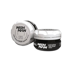 Nishman Hair Styling Fibre Cream Pomade F1 100ml