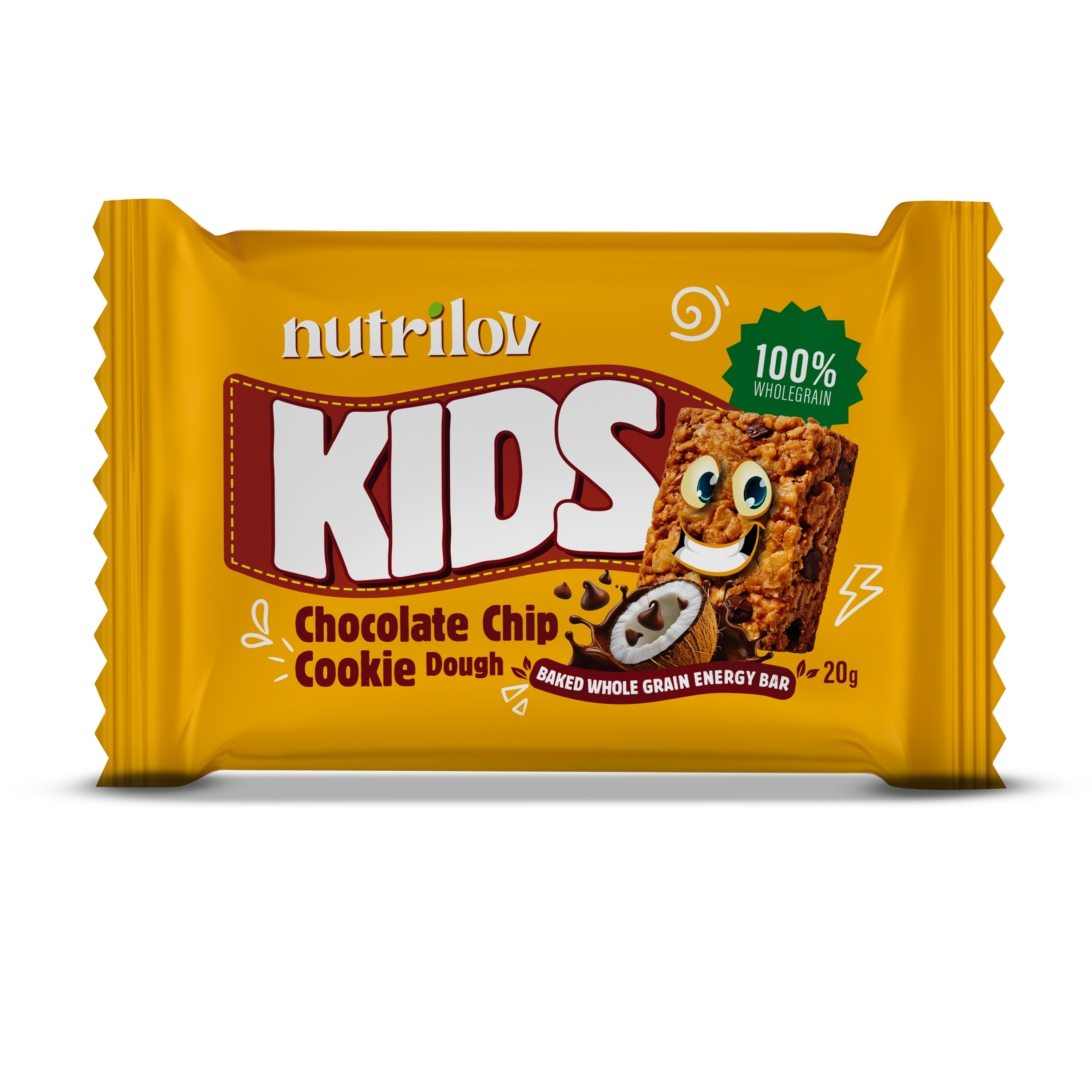 Nutrilov Chocolate Chip Cookie Dough Bar 20g