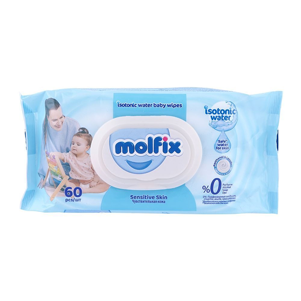 Molfix Sensitive Skin Isotonic Wet Wipes