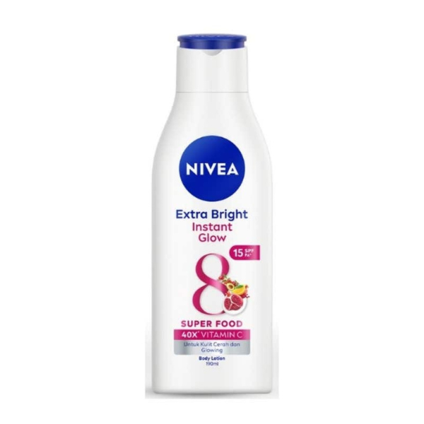 Nivea Extra Bright Instant Glow Body Lotion 190ml