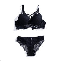 Victoria-Secret-Bra-Set-T29 BLACK / 34 / B - MamasJan Lingerie